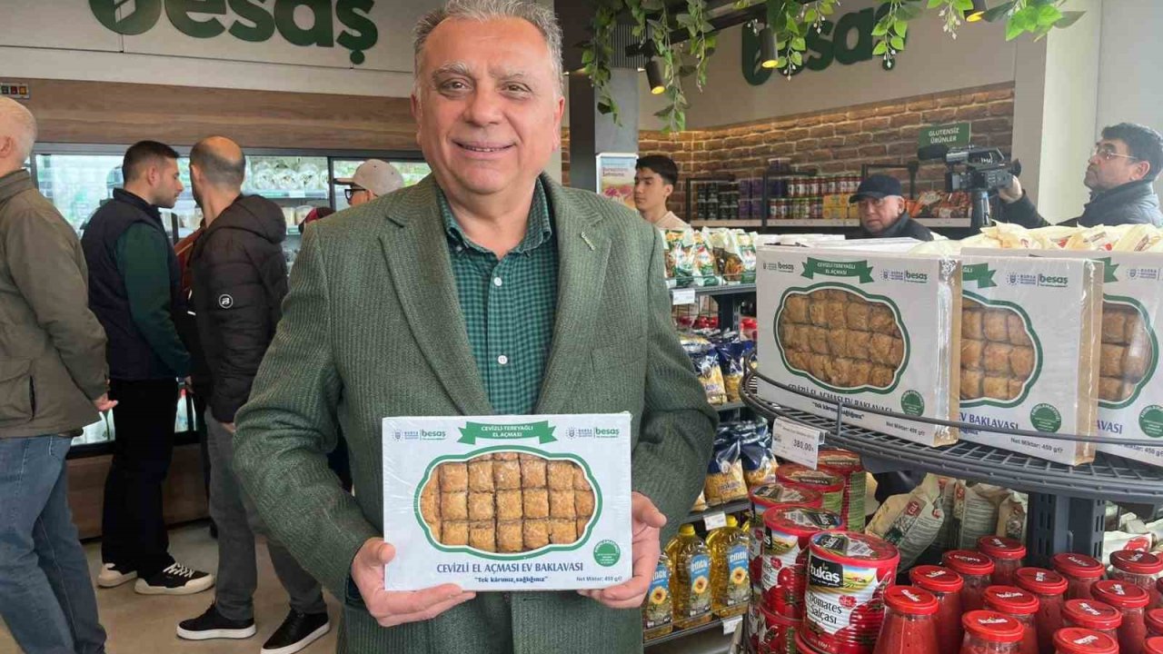 BESAŞ’tan uygun fiyata bayramlık cevizli baklava