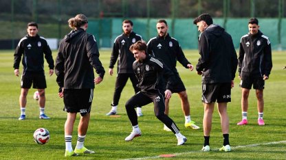 Beşiktaş, Galatasaray maçı hazırlıklarını tamamladı
