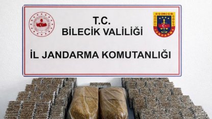 Bilecik’te 13 bin 580 makaron ve 10 kilo kıyılmış tütün ele geçirildi
