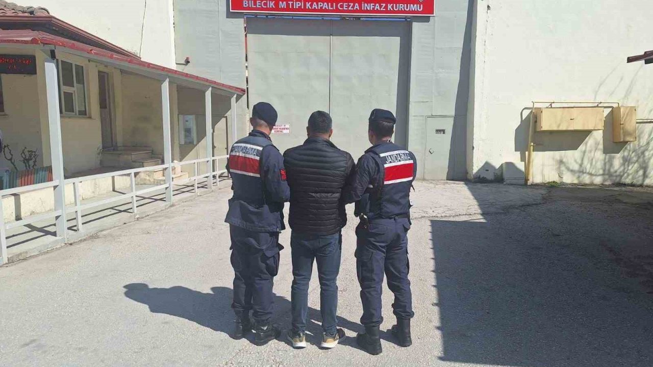 Bilecik’te 3 yıl 9 ay hapis cezası olan şahıs yakalandı