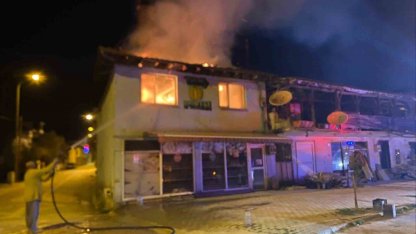 Bilecik’te çıkan yangında ev kullanılamaz hale geldi