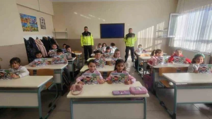 Bilecik’te öğrencilere trafik eğitimi verildi