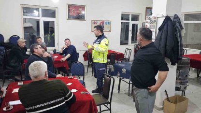 Bilecik’te vatandaşa trafik eğitimi