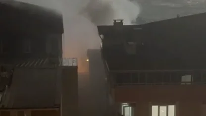 Binada çıkan yangın söndürüldü