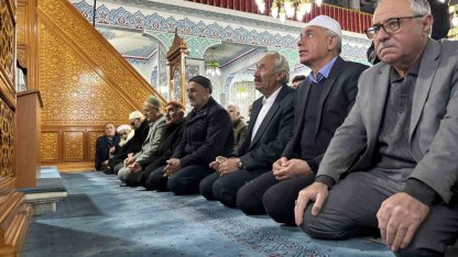 Bingöl’de bayram namazı kılındı