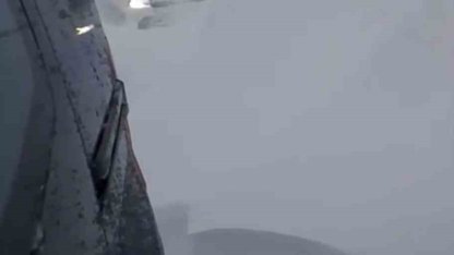 Bingöl’de tipi nedeniyle mahsur kalan araçlar kurtarıldı