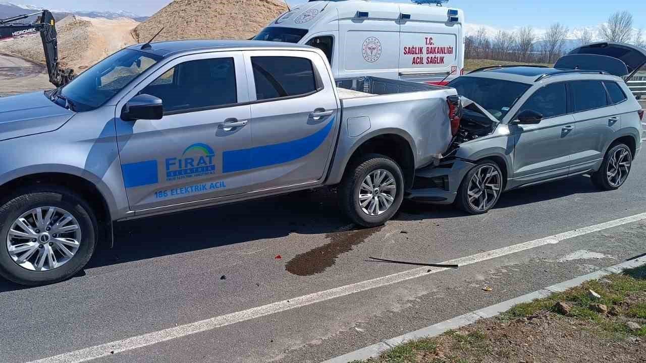 Bingöl’de trafik kazası: 4 yaralı