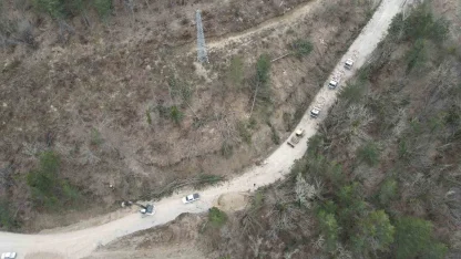 Binlerce kişinin ziyaret ettiği Valla Kanyonu ve Ilıca Şelalesi’nin yolu bayrama hazır hale getirildi