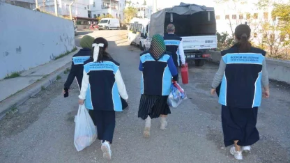 Bodrum Belediyesi minik yüzleri güldürdü