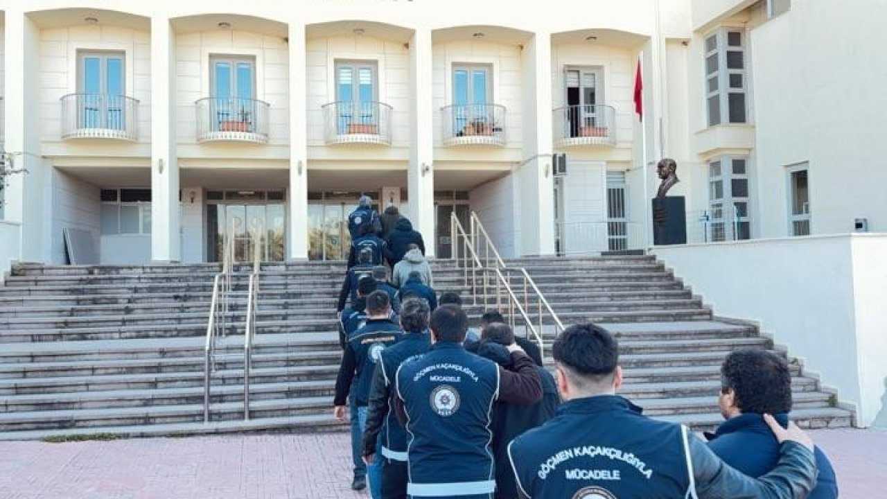 Bodrum’da göçmen kaçakçılığına 9 tutuklama