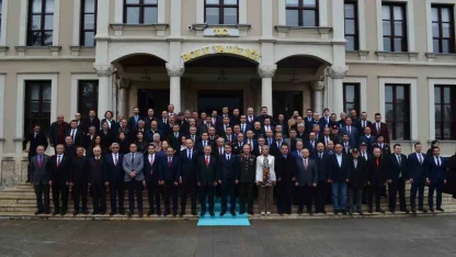 Bolu’da protokol bayramlaştı