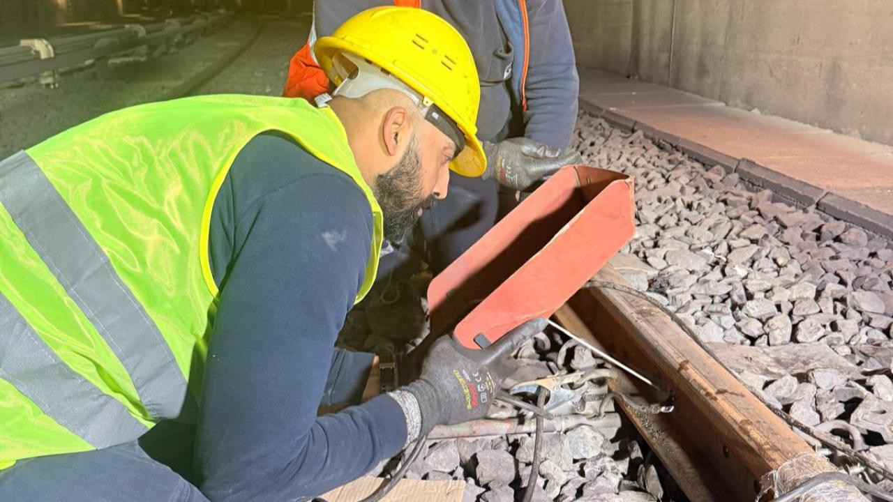 Bornova’da ray değişimi tamam... Ulaşım artık daha güvenli ve konforlu