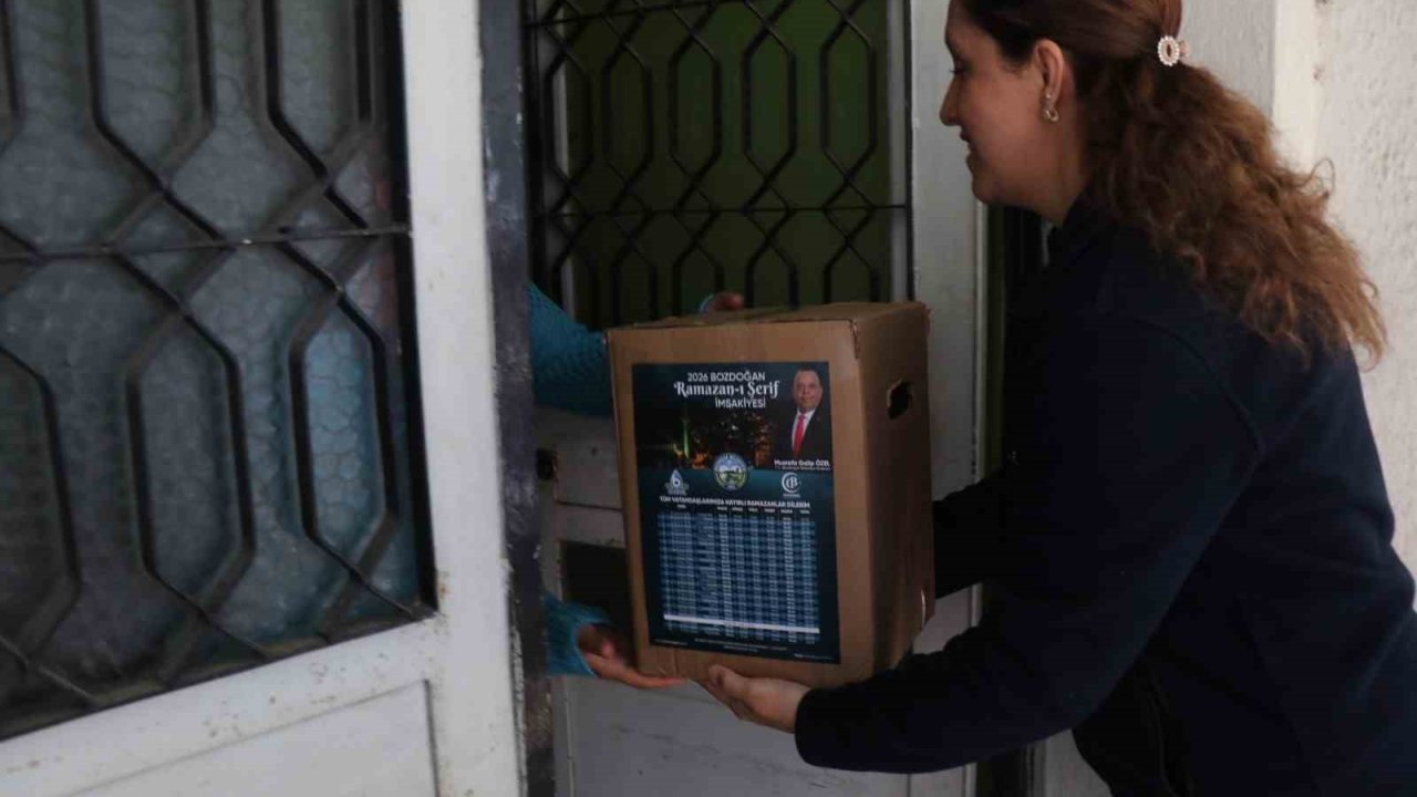 Bozdoğan’da "Belediyen Yanında" projesi, ihtiyaç sahibi vatandaşların kapısını çalıyor