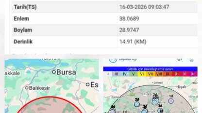 Buldan’da sabah saatlerinde deprem paniği yaşandı