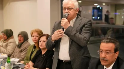 Burhaniye’de şehit aileleri ile gaziler iftarda buluştu