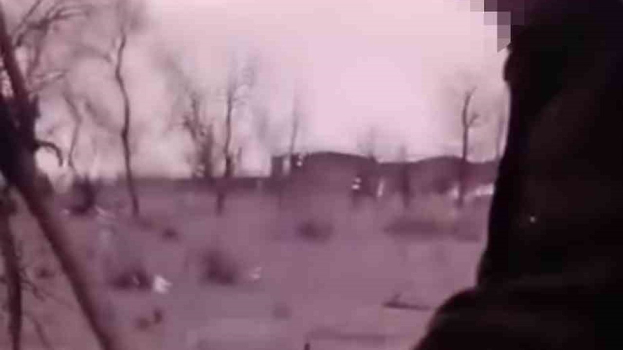 Bursa’da maganda dehşeti kamerada