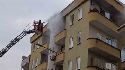 Bursa’da yemek yapılırken çıkan yangın paniğe neden oldu