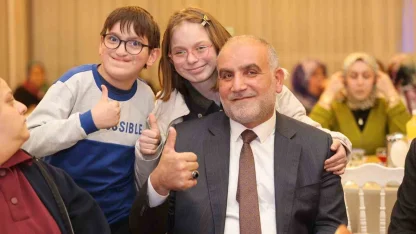 Canik’te gönül sofralarının misafiri özel çocuklar