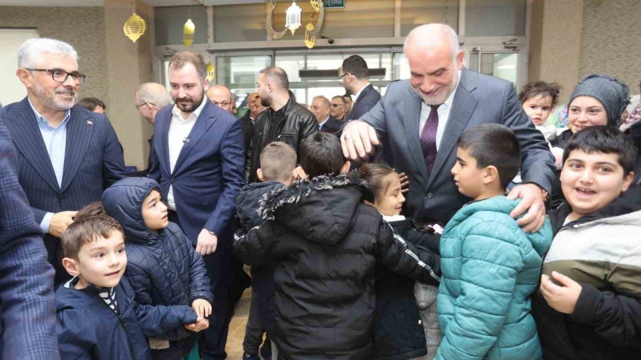 Canik’te Ramazan bayramı bayramlaşması