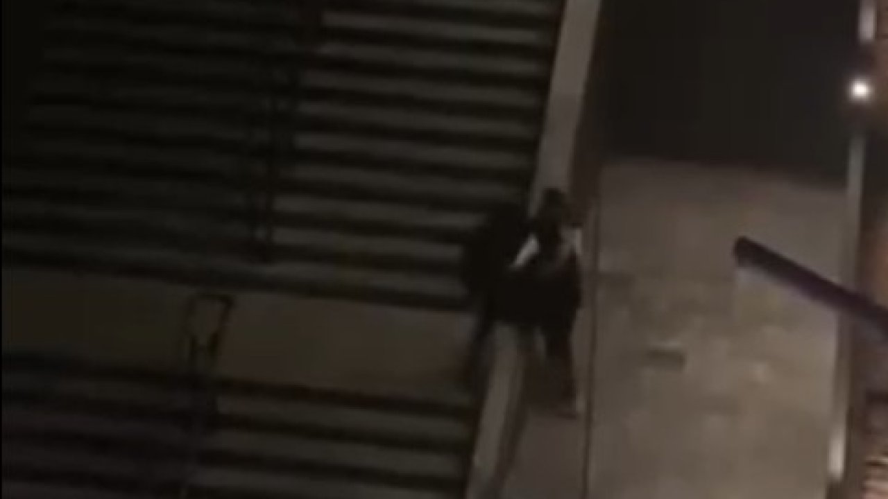 Çankırı’da iki grup arasındaki kavga kamerada