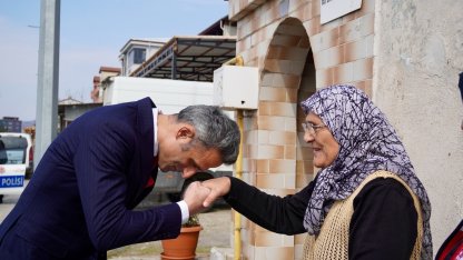 Çaycuma Kaymakamı Adem Kaya şehit ve gazi ailelerini ziyaret etti