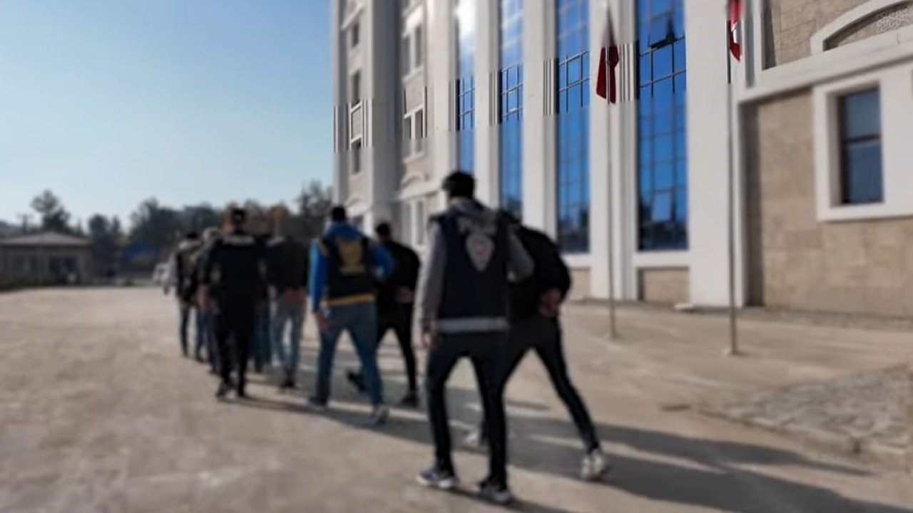 Çeşitli suçlardan yakalanan 18 şüpheli tutuklandı