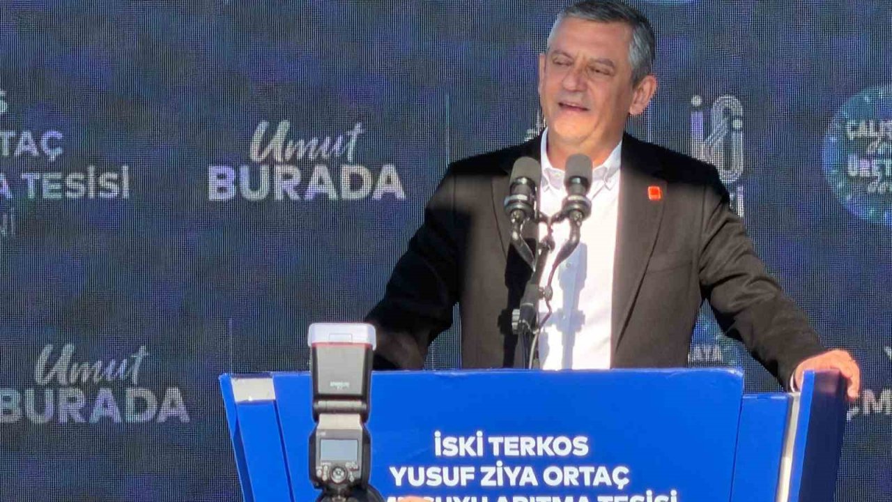 CHP Genel Başkanı Özel: "İran’da rejim değişikliğine İran halkı karar vermelidir"