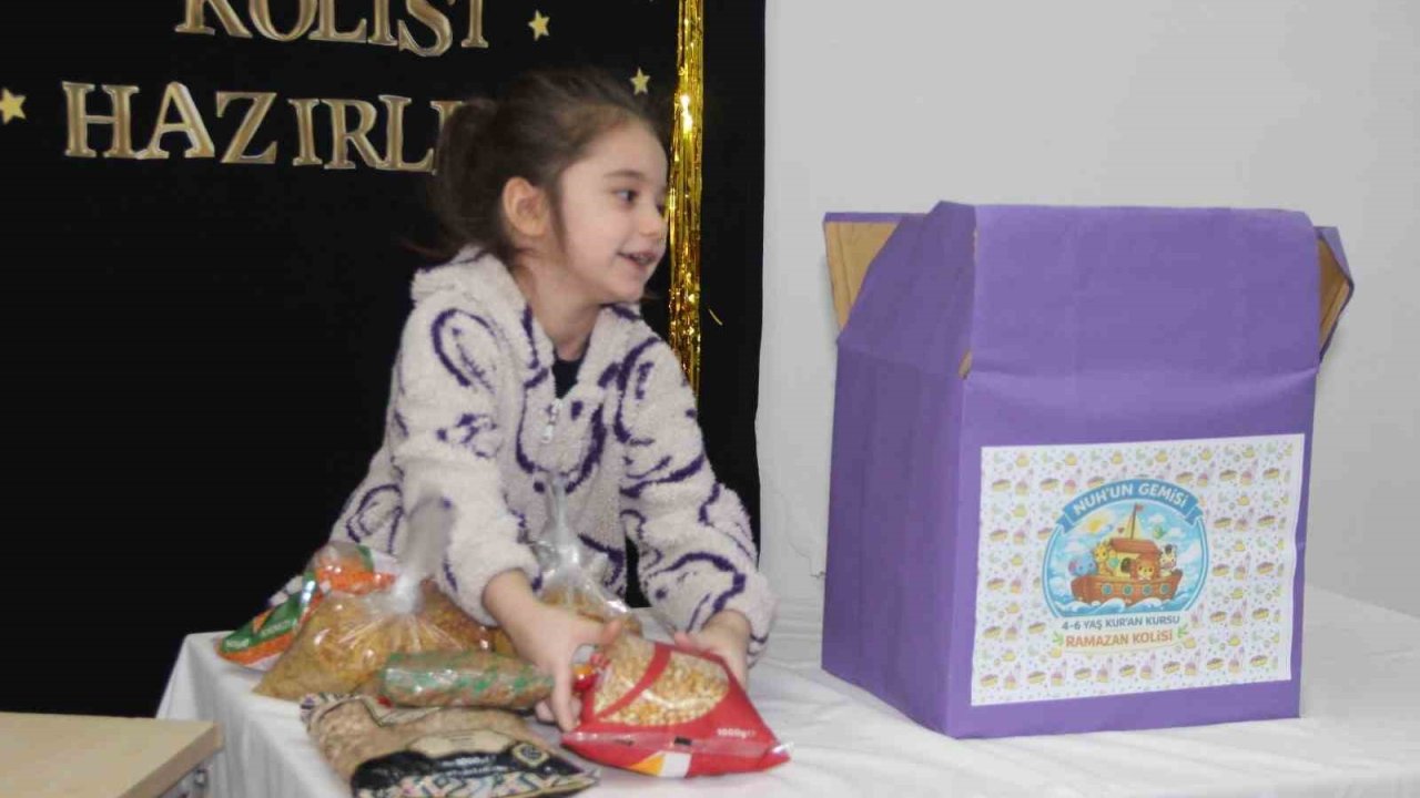 Cizre’de minik yüreklerden büyük dayanışma