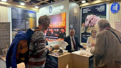 Çorum Belediyesi standına Berlin’de yoğun ilgi