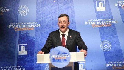 Cumhurbaşkanı Yardımcısı Yılmaz: "Türkiye, dışarıda dengeli bir siyaset yürütürken içeride huzuru kalıcı hale getirecek adımlarını aynı istikamette sürdürüyor"