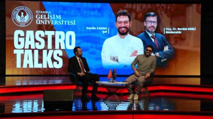 Danilo Zanna, gastronomi kariyerine dair deneyimlerini öğrencilerle paylaştı