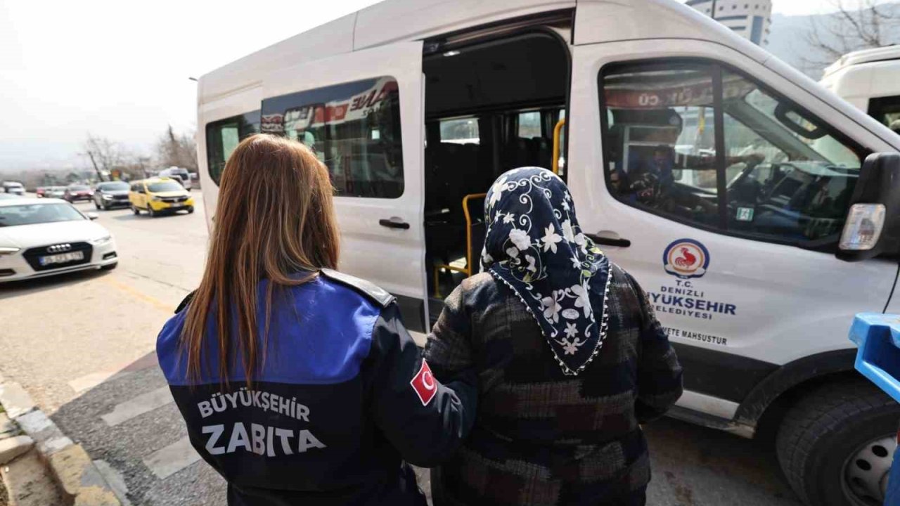 Denizli’de yapılan operasyonda çok sayıda dilenciye yasal işlemde uygulandı