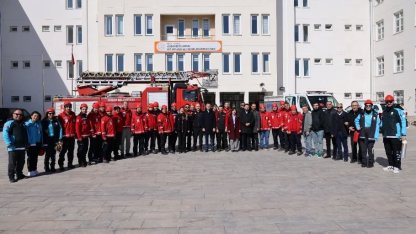 Deprem Haftası’nda Afet Eğitimi ve Tahliye Tatbikatı yapıldı