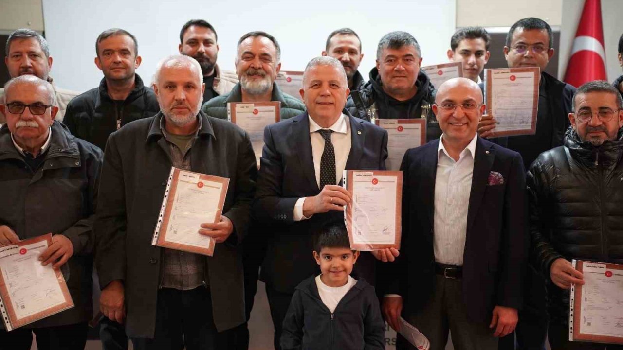 Dev projede tapular teslim edildi