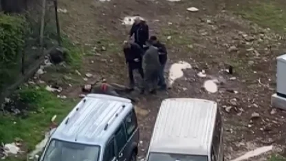 Diyarbakır’da bıçaklı kavga anı kameraya yansıdı