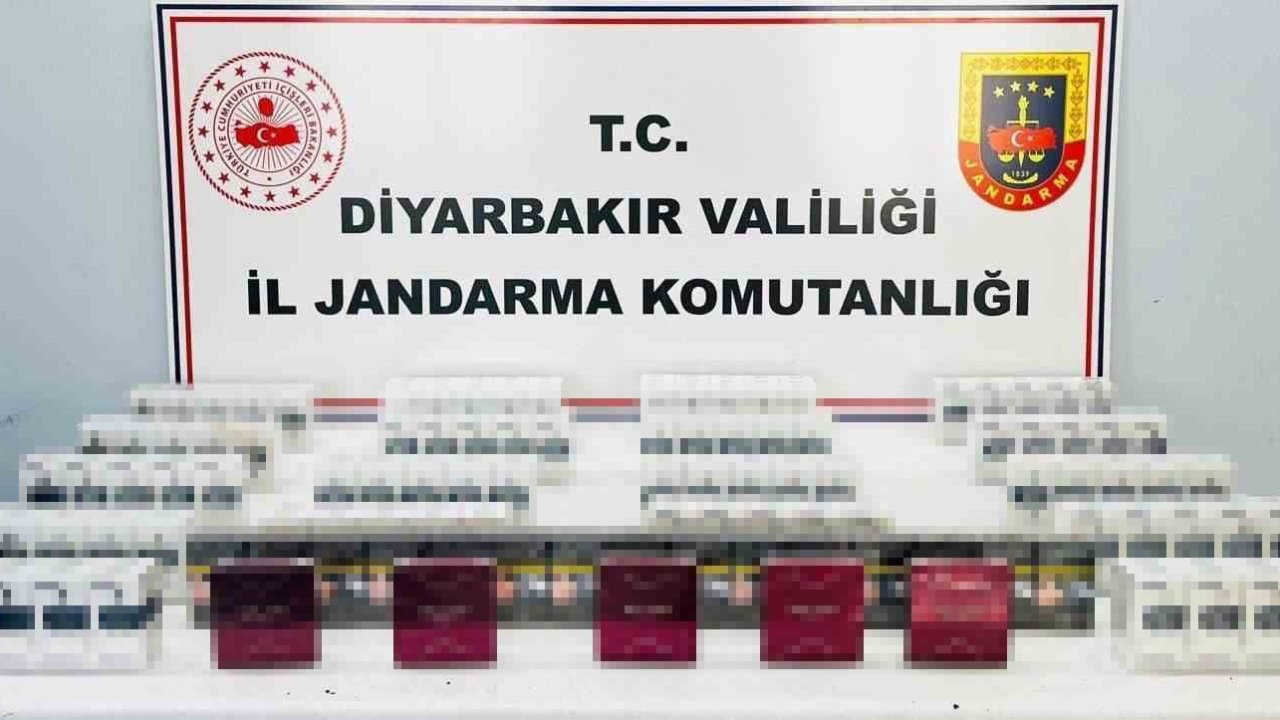 Diyarbakır’da çok sayıda kaçak ürün ele geçirildi