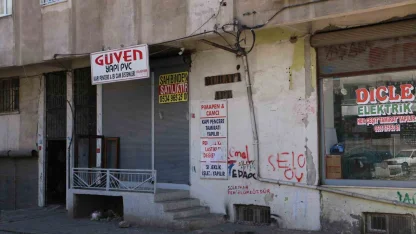 Diyarbakır’da kolonlarından ses geldiği iddia edilen apartmanın incelemeleri tamamlandı