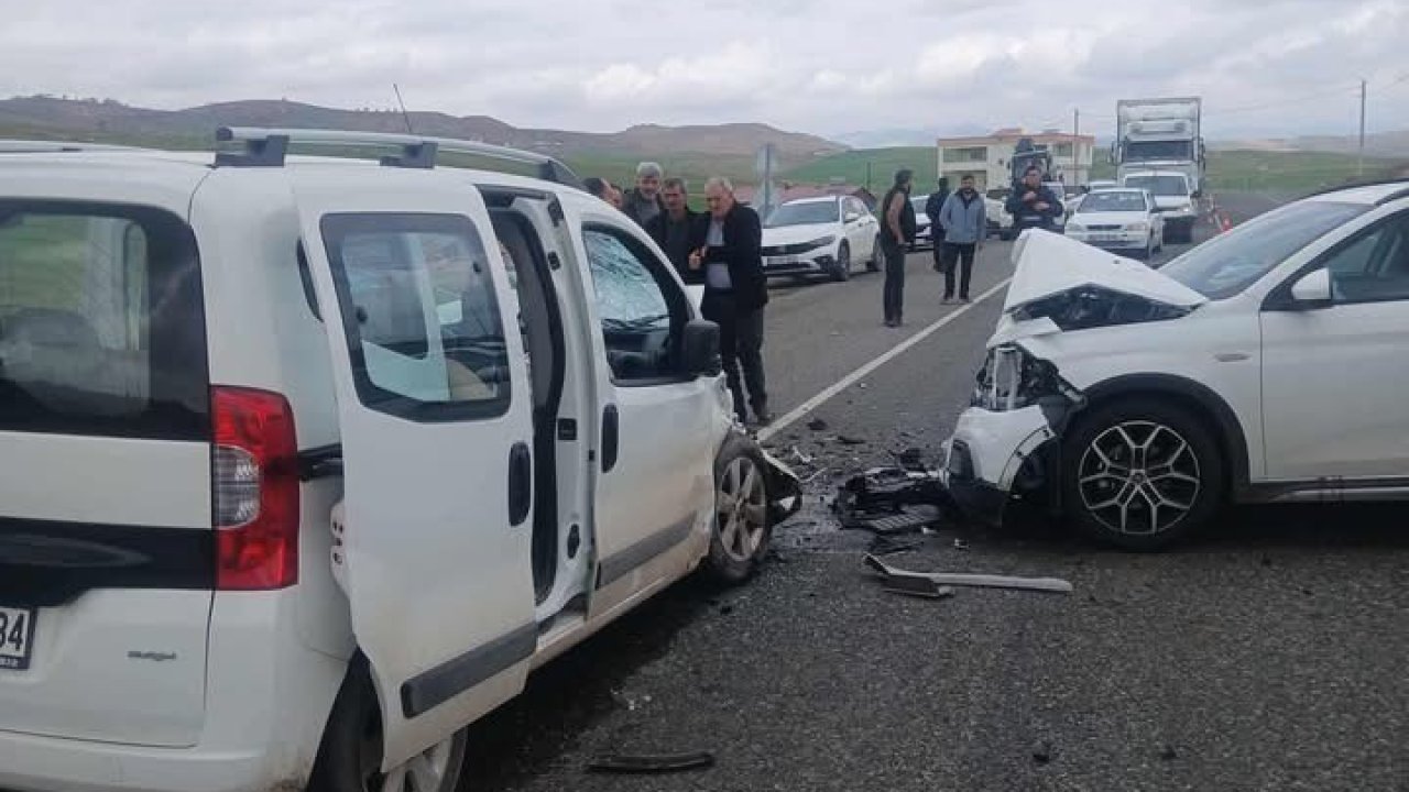 Diyarbakır’da trafik kazası: 6 yaralı