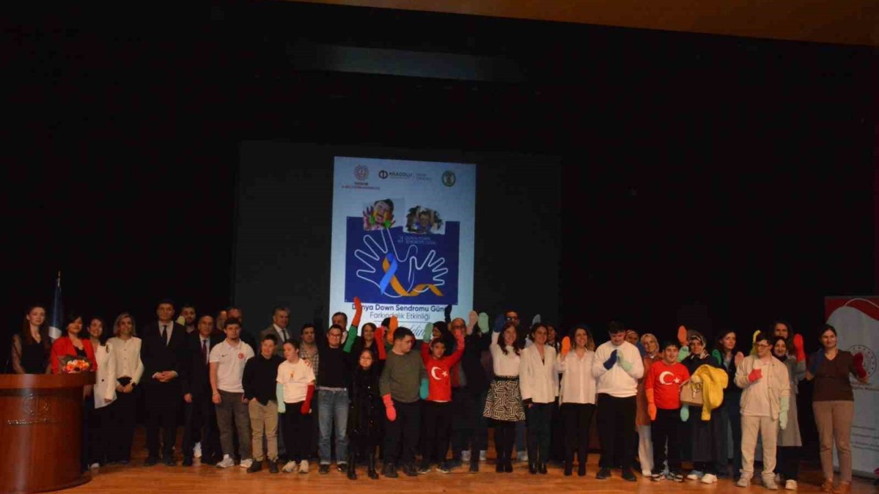 Down Sendromu farkındalığı için anlamlı buluşma