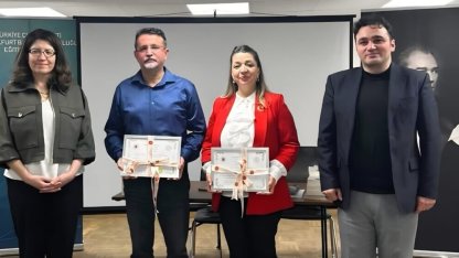 DPÜ’lü akademisyenler Frankfurt’ta Çanakkale ruhunu anlattı