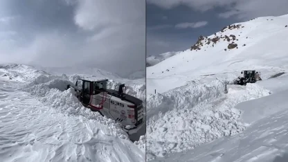 Durankaya Tepe Yolu yeniden ulaşıma açıldı