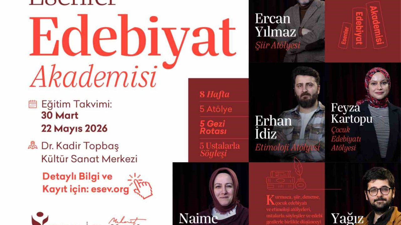 Edebiyatın yeni kalemleri Esenler’de yetişecek