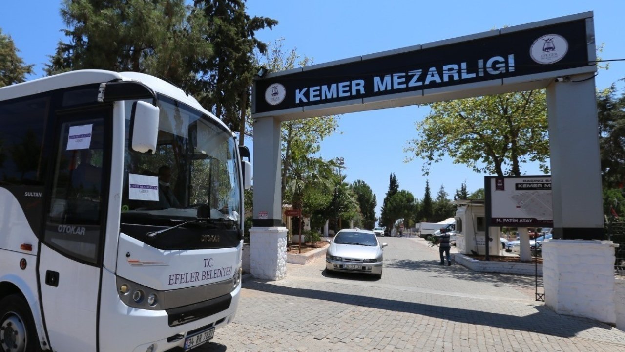 Efeler’de mezarlıklara ücretsiz araç kaldırılacak