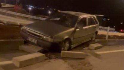 Ehliyetsiz sürücü, muayenesiz ve sigortasız araçla kaza yaptı: 80 bin lira ceza kesildi