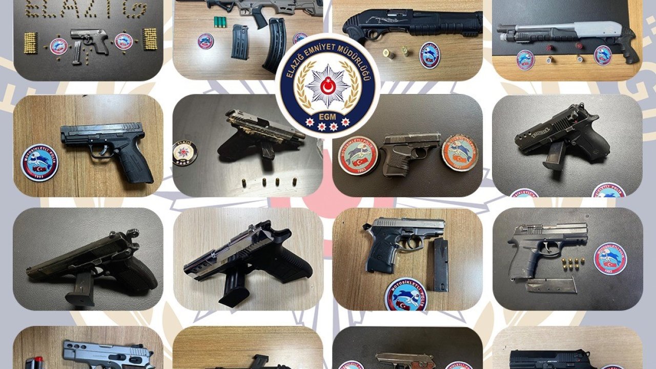 Elazığ’da aranan 124 şüpheli yakalandı