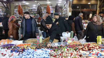 Elazığ’da bayram şekerleri tezgahlardaki yerini aldı