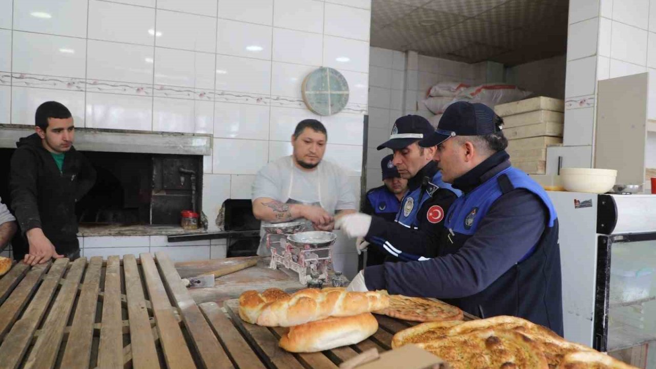 Elazığ’da fırınlar denetlendi