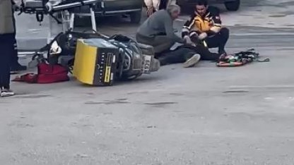 Elazığ’da motosiklet ile otomobil çarpıştı: 1 yaralı