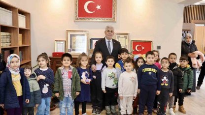 Elazığ’da öğrencilerinden Filistin’e anlamlı destek