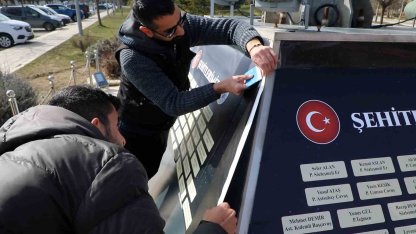 Elazığ’da şehitler anıtı restore edildi